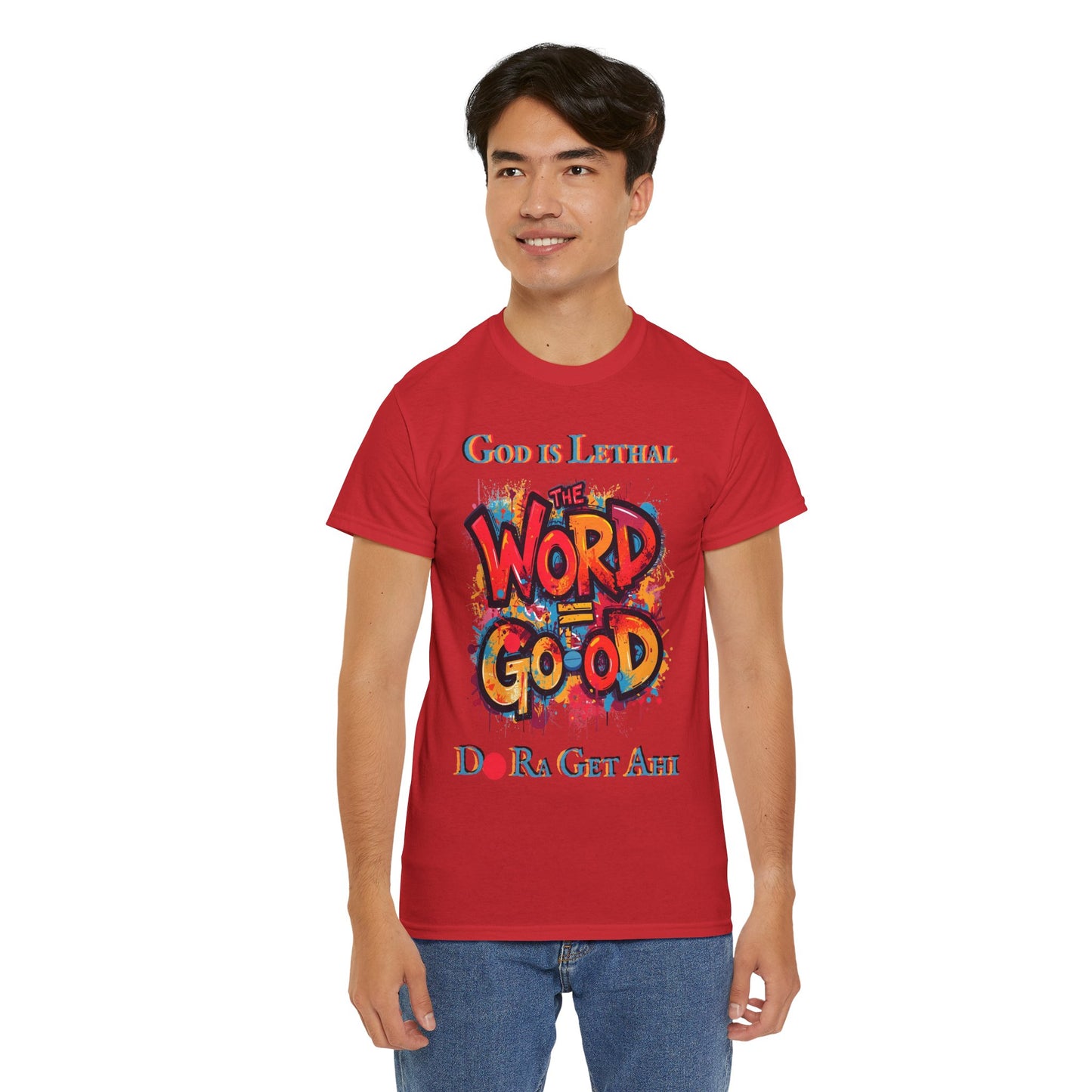 The word = Go- od – Do Ra Get AHi - Vintage classic soundlogic Tee