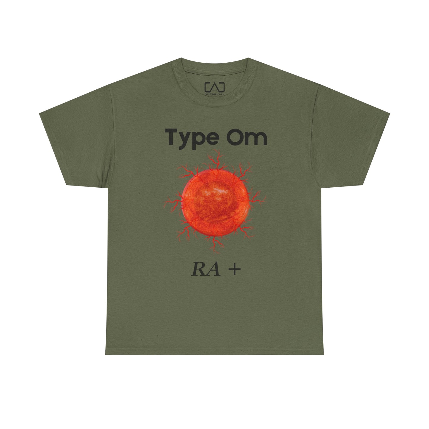 Type Om RA+ front  Access Denied I Tethered 888 back Graphic Unisex T-Shirt, Casual Style, Statement Tee, Unique Gift, Streetwear Fashion, Everyday Comfort