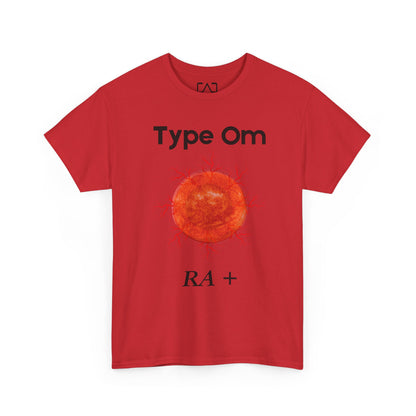 Type Om RA+ front  Access Denied I Tethered 888 back Graphic Unisex T-Shirt, Casual Style, Statement Tee, Unique Gift, Streetwear Fashion, Everyday Comfort