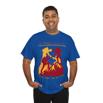 Don't grudge me winning alone -join my grind getting there - Vintage classic soundlogic Tee  Vintage SoundLogic Tee