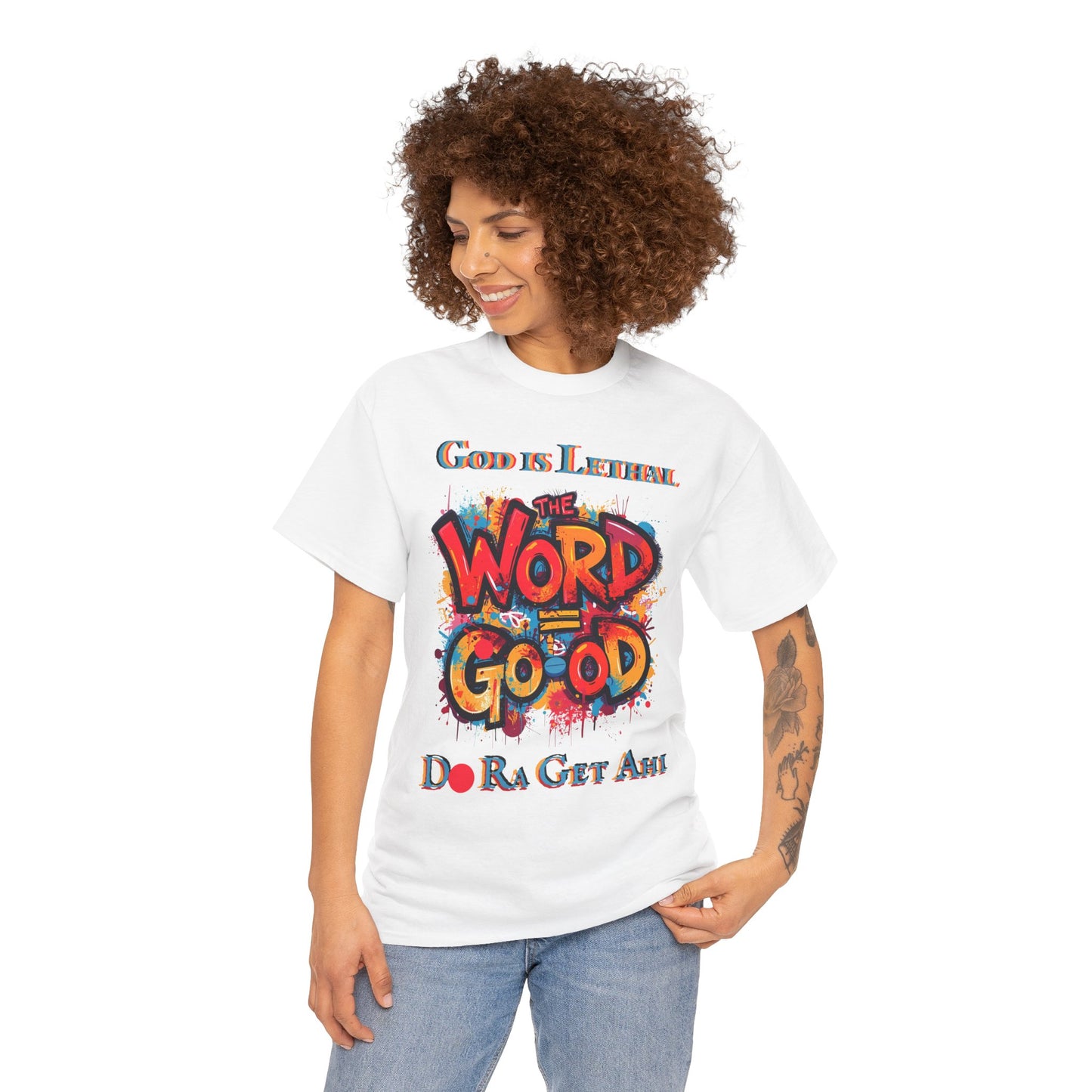 The word = Go- od – Do Ra Get AHi - Vintage classic soundlogic Tee