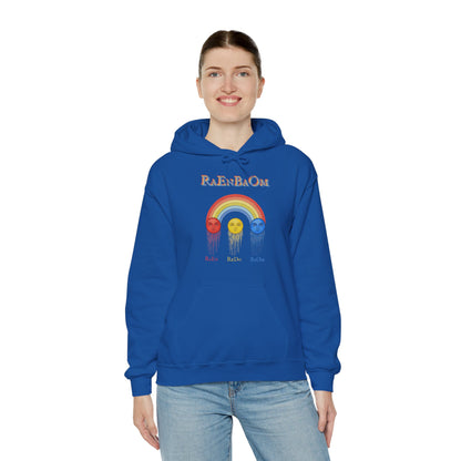RaEnBaOm  Hoodie — "RaEdOriBaKa" Retro Logo Sweatshirt
