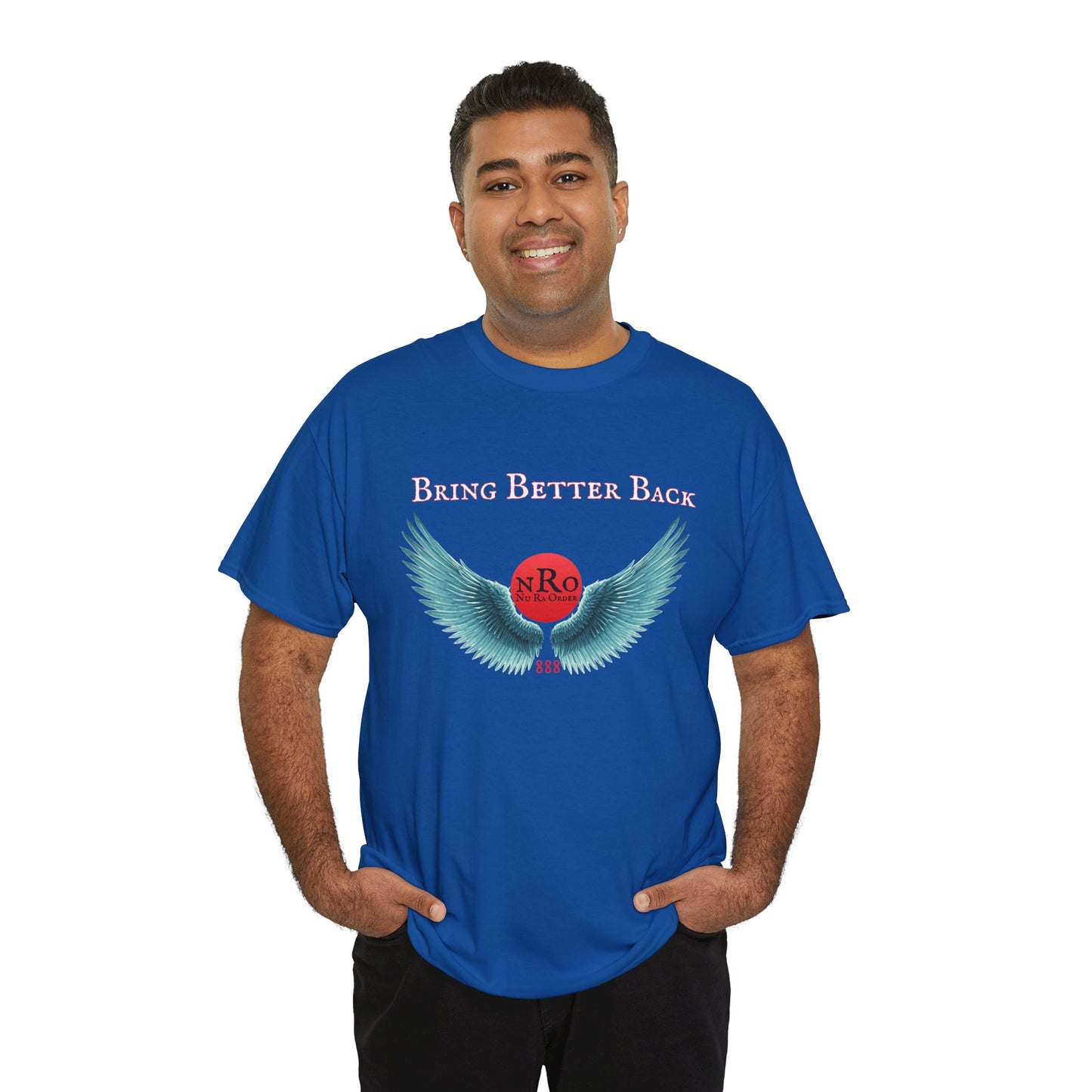NRO NU Ra Order Bring Better Back wings of Ra  Graphic Unisex T-Shirt, Casual Style, Statement Tee, Unique Gift, Streetwear Fashion, Everyday Comfort